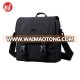 Durable high quality lightweight black customized shoulder bag men