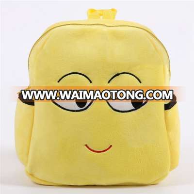 2016 lovely emoji kids gift bag kids cartoon picture of school bag wholesale