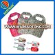 Customized foldable logo any size variety material of CE standard giveaway foldable nylon bag